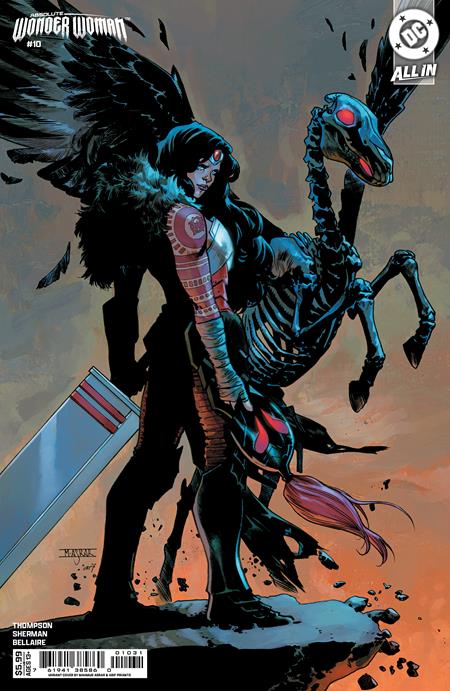 ABSOLUTE WONDER WOMAN #10 CVR C MAHMUD ASRAR CARD STOCK VAR DC Comics Kelly Thompson Hayden Sherman Mahmud Asrar PREORDER