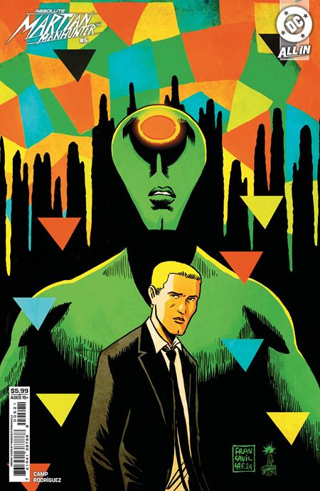 ABSOLUTE MARTIAN MANHUNTER #5 (OF 12) CVR B FRANCESCO FRANCAVILLA CARD STOCK VAR DC Comics Deniz Camp Javier Rodriguez Francesco Francavilla PREORDER