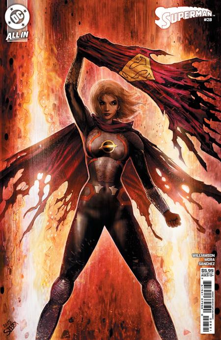 SUPERMAN #28 CVR B NATHAN SZERDY CARD STOCK VAR DC Comics Joshua Williamson Dan Mora Nathan Szerdy PREORDER