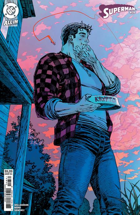 SUPERMAN #28 CVR C GUILLEM MARCH CARD STOCK VAR DC Comics Joshua Williamson Dan Mora Guillem March PREORDER