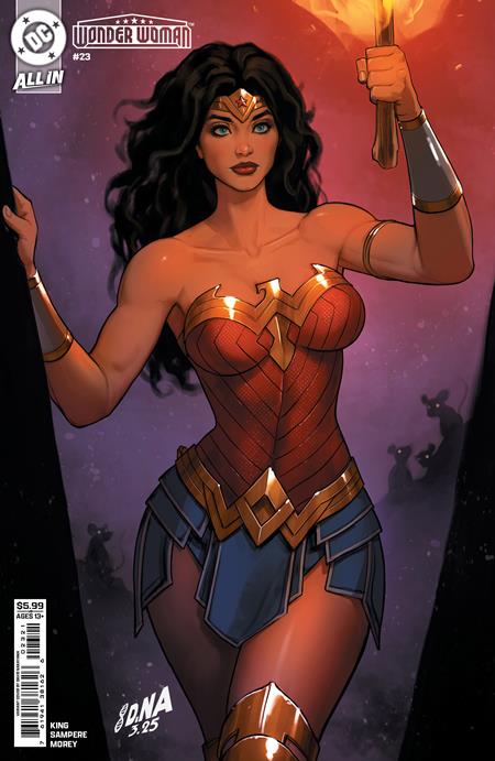WONDER WOMAN #23 CVR B DAVID NAKAYAMA CARD STOCK VAR DC Comics Tom King Daniel Sampere David Nakayama PREORDER