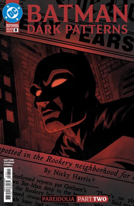 Batman: Dark Patterns #8 (Cvr A) (2025) Hayden Sherman
