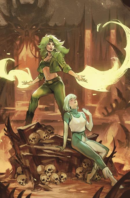 FIRE & ICE WHEN HELL FREEZES OVER #4 (OF 6) CVR B JESSICA FONG CARD STOCK VAR DC Comics Joanne Starer Stephen Byrne Jessica Fong PREORDER