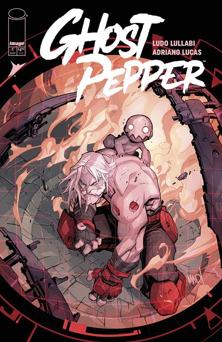 GHOST PEPPER #1 CVR D INC 1:25 JOE MADUREIRA VAR Image Comics Ludo Lullabi Ludo Lullabi, Adriano Lucas Joe Madureira PREORDER