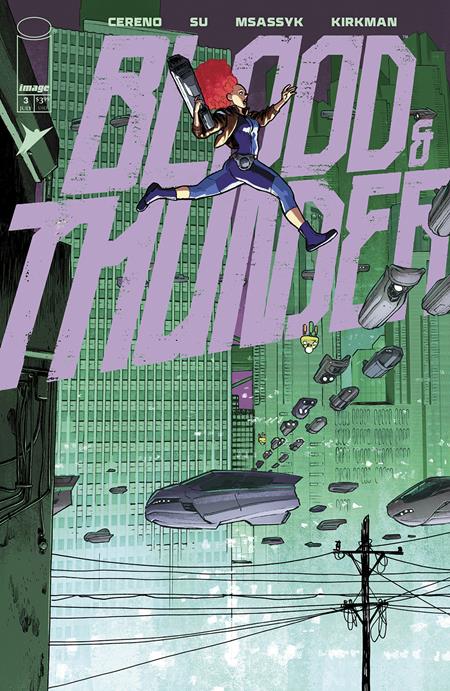 BLOOD & THUNDER #3 CVR B DAVID LOPEZ VAR (MR) Image Comics Benito Cereno E.J. Su David Lopez PREORDER