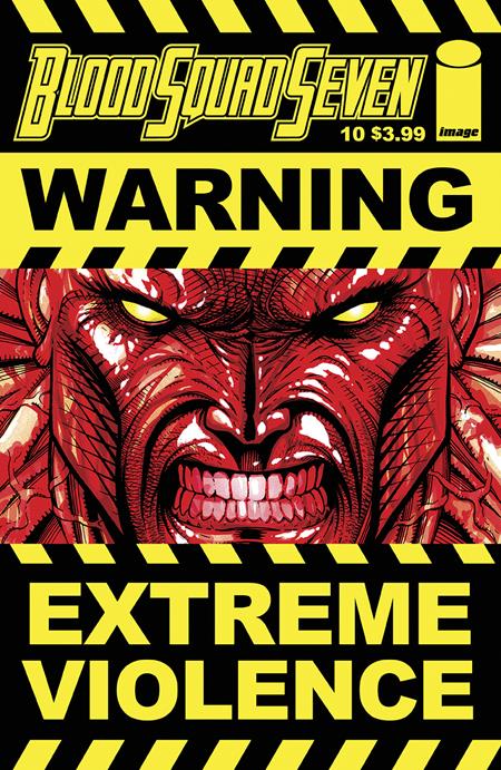 Blood Squad Seven 10 Comic Jim Rugg Variant Image Comics 2025