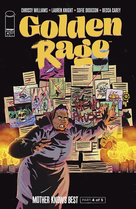 GOLDEN RAGE MOTHER KNOWS BEST #4 (OF 5) CVR A LAUREN KNIGHT (MR) Image Comics Chrissy Williams Lauren Knight Lauren Knight PREORDER