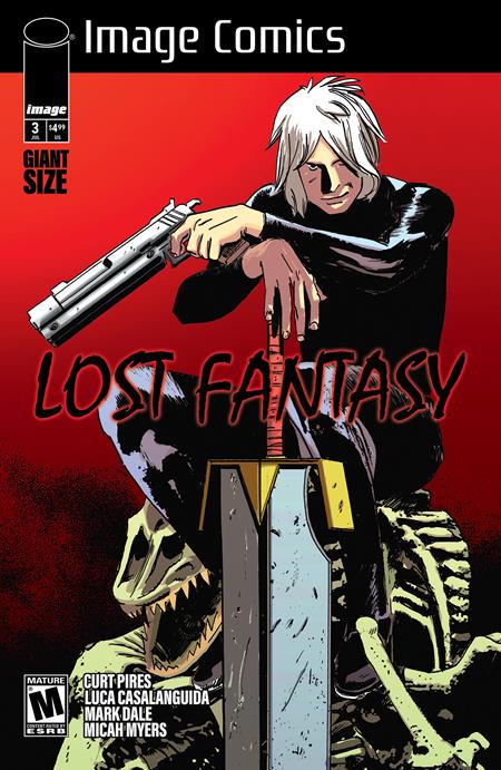 LOST FANTASY #3 CVR B ALEX DIOTTO VAR Image Comics Curt Pires Luca Casalanguida Alex Diotto PREORDER
