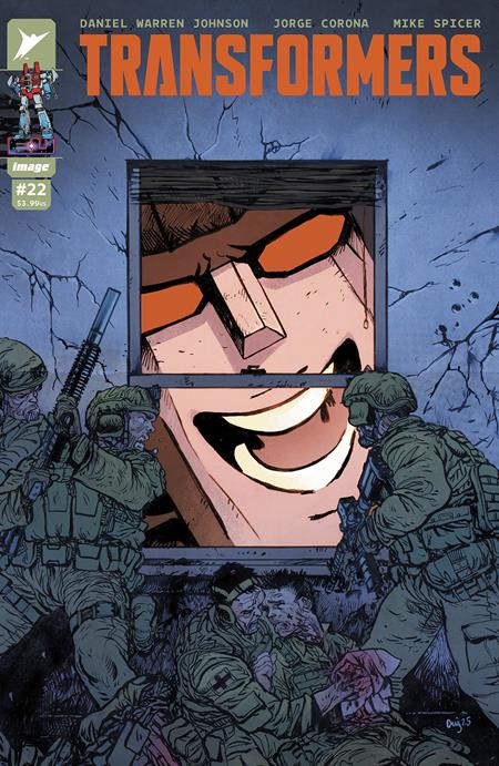 TRANSFORMERS #22 CVR A DANIEL WARREN JOHNSON & MIKE SPICER Image Comics Daniel Warren Johnson Jorge Corona, Mike Spicer Daniel Warren Johnson, Mike Spicer PREORDER