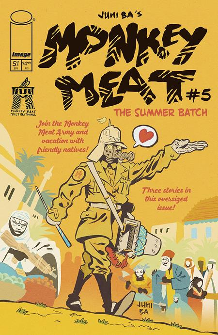 Monkey Meat: The Summer Batch 5 Comic Juni Ba Regular Image Comics 2025
