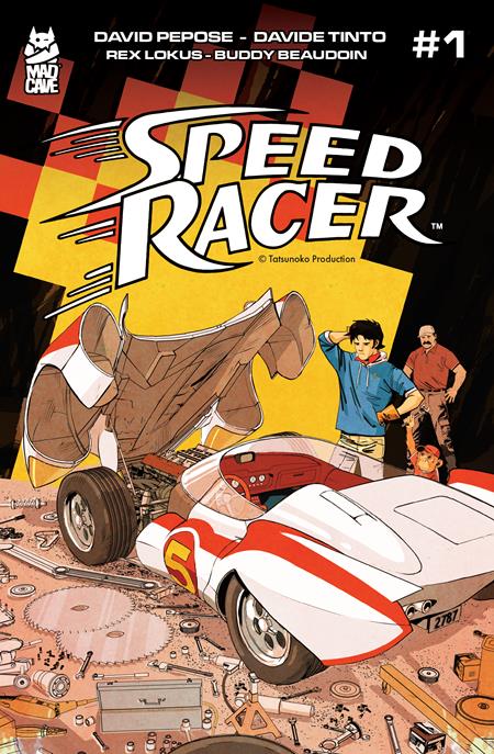 Speed Racer (Mad Cave Studios) 1 Comic Sebastian Piriz Variant Mad Cave 2025