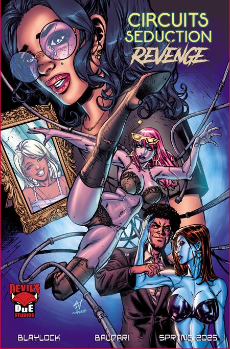 CIRCUITS SEDUCTION REVENGE #1 (ONE SHOT) CVR D ART VOYAGER VAR (MR) Previiously Offered Thru Diamond Massive Publishing Josh Blaylock Antonio Baldari Art Voyager PREORDER