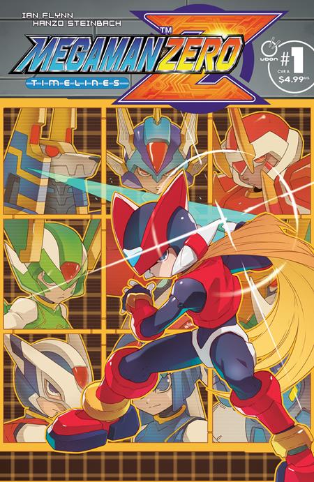 Mega Man Zero Timelines 1 Comic Hanzo Steinbach Udon Comics 2025