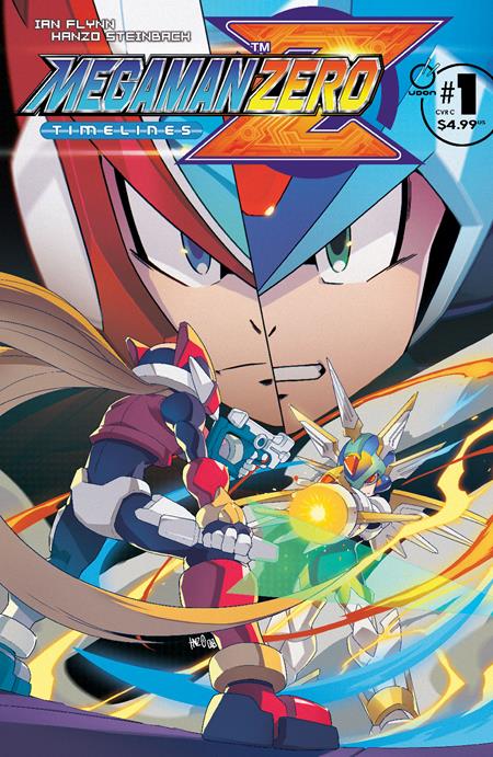 Mega Man Zero Timelines 1 Comic 1:5 Hanzo Steinbach Variant Udon Comics 2025