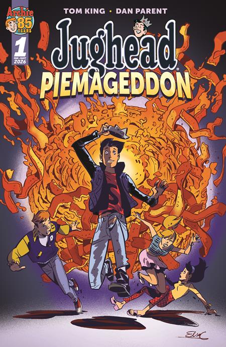 JUGHEAD PIEMAGEDDON (ONE SHOT) CVR C ELSA CHARRETIER VAR Archie Comics Publications Tom King Dan Parent, Rich Koslowski, Jack Morelli, Rosario Tito Pena Elsa Charretier PREORDER