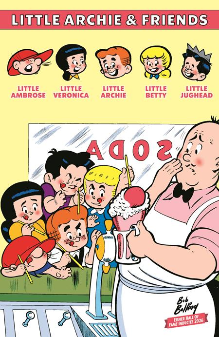 LITTLE ARCHIE #1 FACSIMILE CVR C BOB BOLLING POPS VAR Archie Comics Publications Bob Bolling Bob Bolling Bob Bolling PREORDER