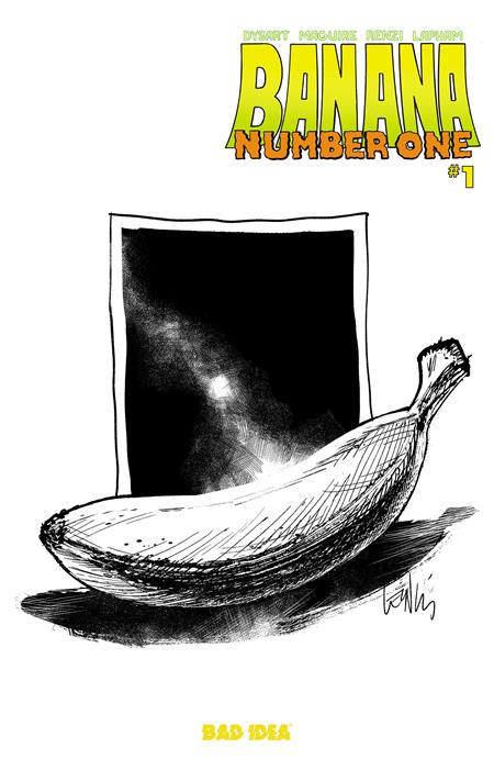 BANANA NUMBER ONE #1 (ONE SHOT) CVR D BANANA BY LEINIL FRANCIS YU VAR BAD IDEA Joshua Dysart Kevin Maguire  Leinil Francis Yu PREORDER