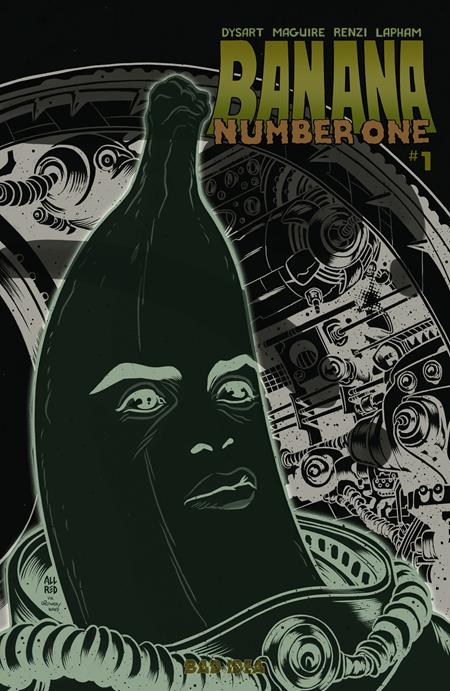BANANA NUMBER ONE #1 (ONE SHOT) CVR E MICHAEL ALLRED GLOW IN THE DARK VAR BAD IDEA Joshua Dysart Kevin Maguire  Michael Allred PREORDER