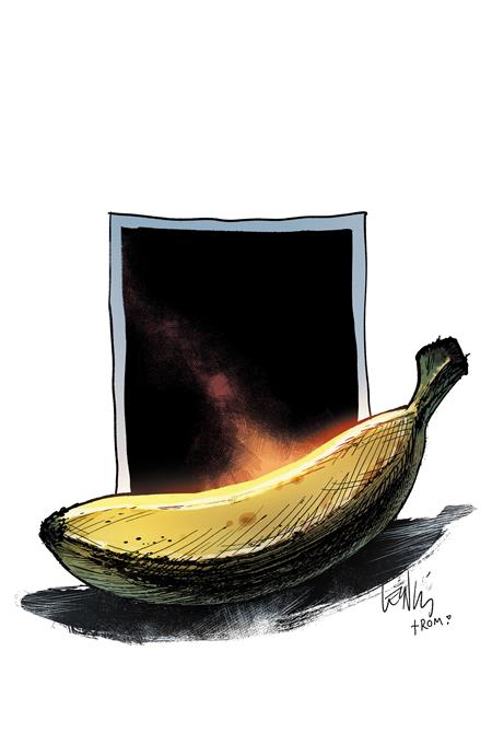 BANANA NUMBER ONE #1 (ONE SHOT) CVR G INC 1:50 BANANA BY LEINIL FRANCIS YU VIRGIN VAR BAD IDEA Joshua Dysart Kevin Maguire  Leinil Francis Yu PREORDER