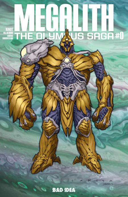 OLYMPUS SAGA MEGALITH #0 (OF 4) CVR A LEWIS LAROSA BAD IDEA Matt Kindt Ramon Villalobos, Jonathan Marks Barravecchia Lewis LaRosa  PREORDER