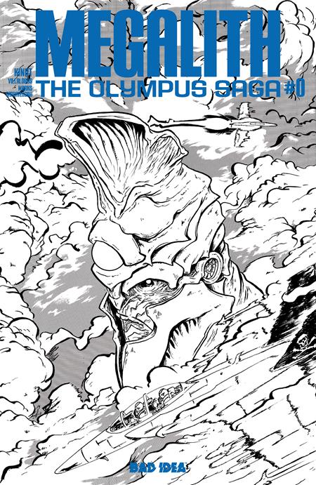 OLYMPUS SAGA MEGALITH #0 (OF 4) CVR B JAKE BAKER VAR BAD IDEA Matt Kindt Ramon Villalobos, Jonathan Marks Barravecchia Jake Baker PREORDER