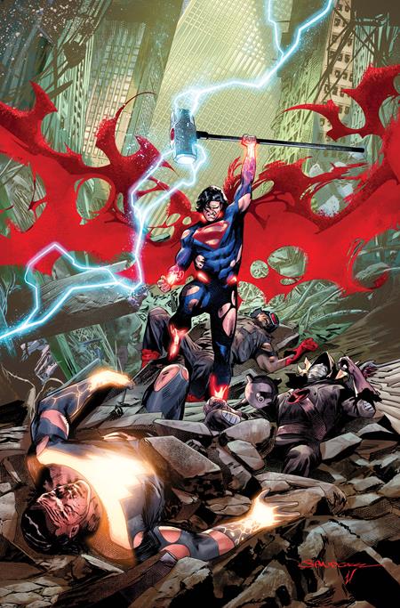 ABSOLUTE SUPERMAN #21 CVR A RAFA SANDOVAL DC Comics Jason Aaron Rafa Sandoval Rafa Sandoval PREORDER