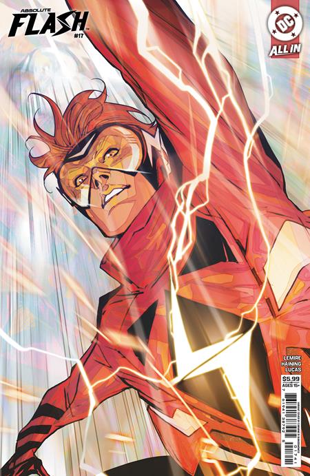 ABSOLUTE FLASH #17 CVR D CARMINE DI GIANDOMENICO CARD STOCK VAR DC Comics Jeff Lemire Haining Carmine Di Giandomenico PREORDER