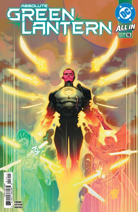 ABSOLUTE GREEN LANTERN #16 CVR A JAHNOY LINDSAY DC Comics Al Ewing Sid Kotian Jahnoy Lindsay PREORDER