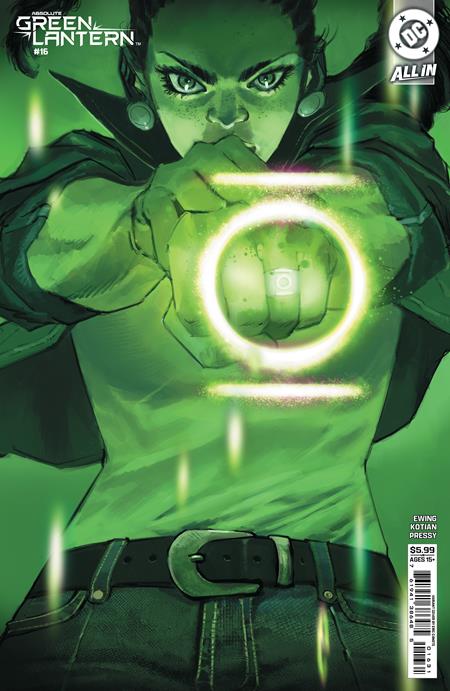 ABSOLUTE GREEN LANTERN #16 CVR C ERIC CANETE CARD STOCK VAR DC Comics Al Ewing Sid Kotian Eric Canete PREORDER