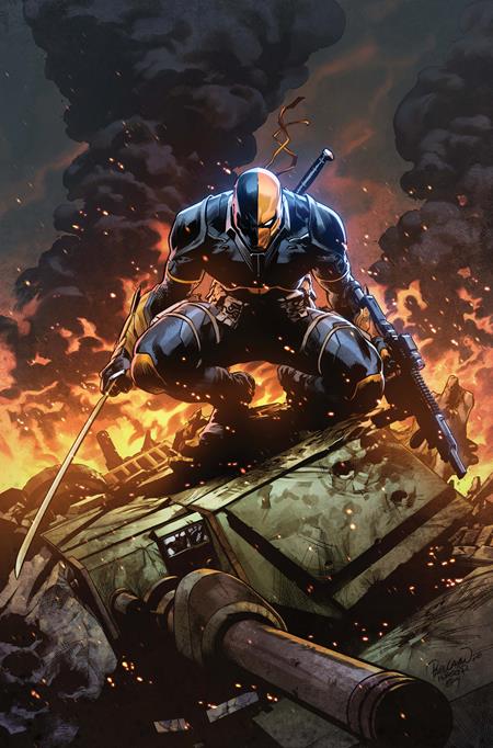 DEATHSTROKE THE TERMINATOR #5 CVR D CARLO PAGULAYAN CARD STOCK VAR DC Comics Tony Fleecs Carmine Di Giandomenico Carlo Pagulayan PREORDER