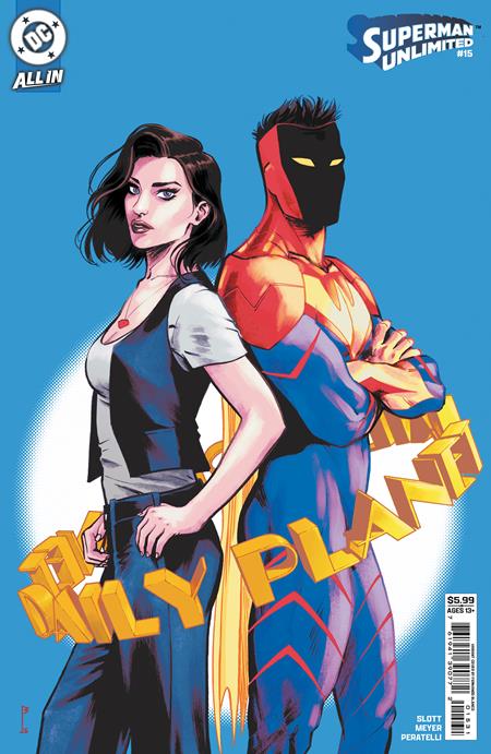SUPERMAN UNLIMITED #15 CVR C FERNANDO BLANCO CARD STOCK VAR (THE REIGN OF THE SUPERBOYS) DC Comics Dan Slott Lucas Meyer Fernando Blanco PREORDER