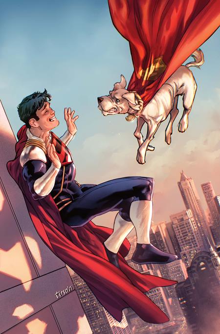 SUPERMAN #40 CVR E TIRSO CONS CARD STOCK VAR DC Comics Joshua Williamson Dan Mora Tirso Cons PREORDER