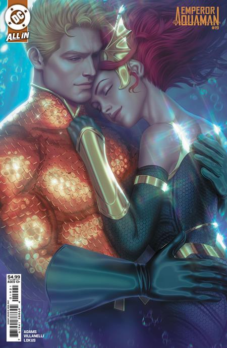 EMPEROR AQUAMAN #19 CVR B ARIEL DIAZ CARD STOCK VAR DC Comics Jeremy Adams Paolo Villanelli Ariel Diaz PREORDER