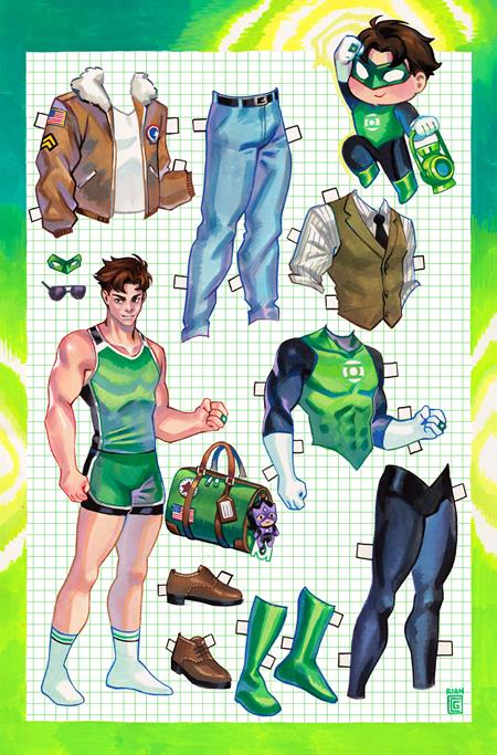 GREEN LANTERN CORPS #18 CVR C RIAN GONZALES CARD STOCK VAR DC Comics Morgan Hampton Fernando Pasarin, Oclair Albert Rian Gonzales PREORDER