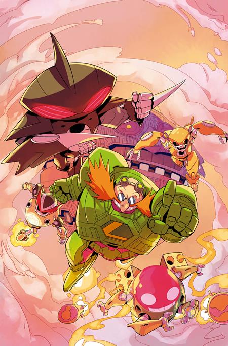 DC X SONIC THE HEDGEHOG THE METAL LEGION #3 (OF 5) CVR A PABLO M COLLAR DC Comics Ian Flynn Adam Bryce Thomas Pablo M. Collar PREORDER