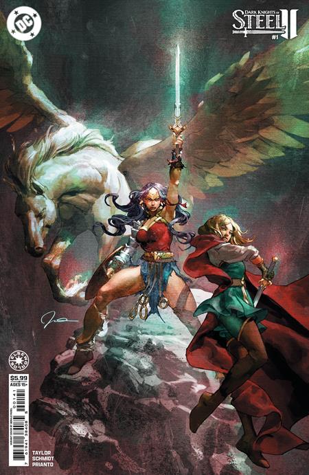 DARK KNIGHTS OF STEEL II #1 (OF 12) CVR D GERALD PAREL CARD STOCK VAR DC Comics Tom Taylor Otto Schmidt Gerald Parel PREORDER
