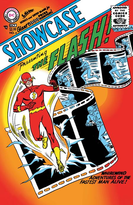 SHOWCASE #4 FACSIMILE EDITION CVR A CARMINE INFANTINO DC Comics Robert Kanigher, John Broome Carmine Infantino Carmine Infantino PREORDER