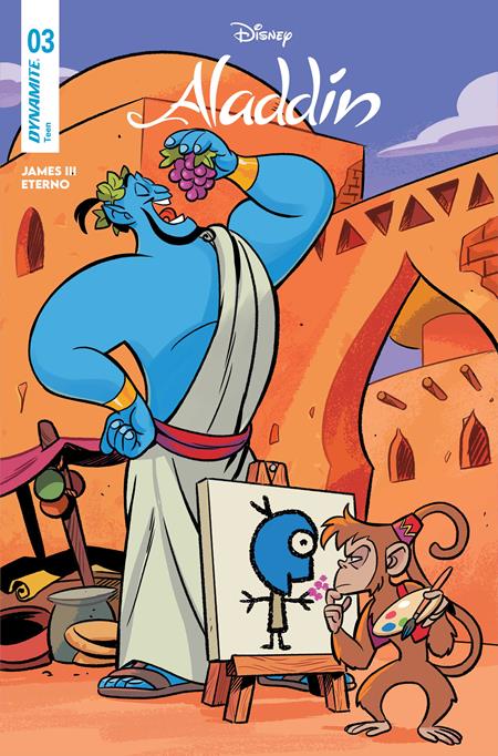 ALADDIN #3 CVR B NATACHA BUSTOS VAR DYNAMITE Entertainment James III Agnese Eterno Natacha Bustos PREORDER