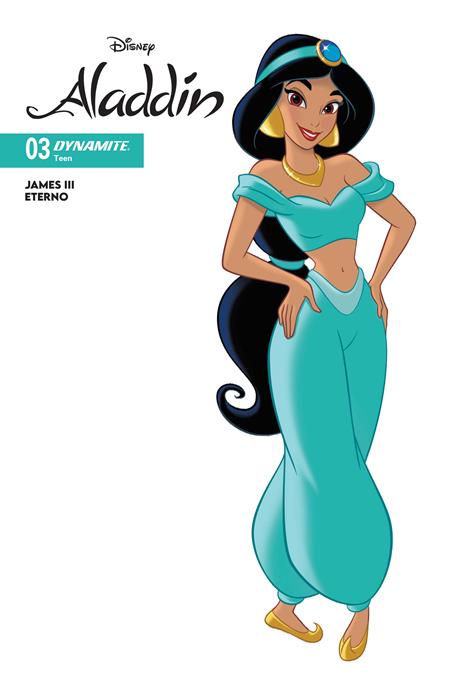 ALADDIN #3 CVR C ANIMATION ART VAR DYNAMITE Entertainment James III Agnese Eterno Animation Art PREORDER