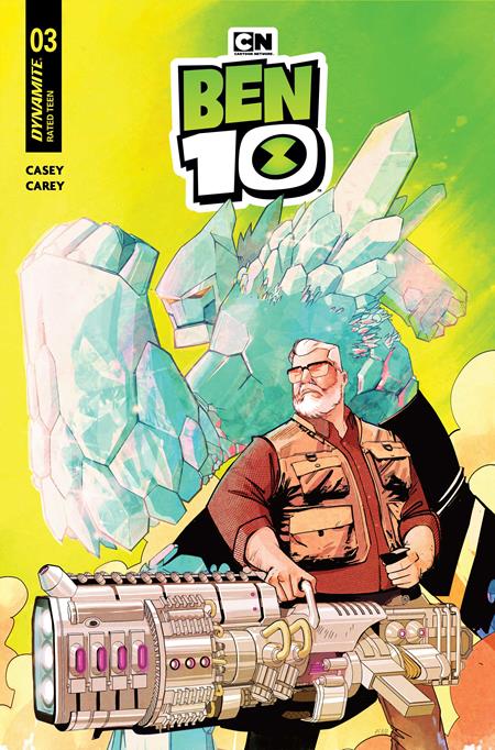 BEN 10 #3 CVR D SEBASTIAN PIRIZ VAR DYNAMITE Entertainment Joe Casey Robert Carey Sebastian Piriz PREORDER