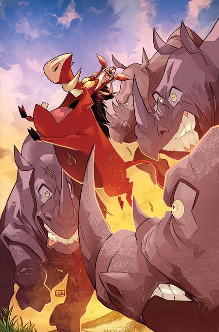 LION KING #7 CVR H INC 1:15 EDWIN GALMON VIRGIN VAR DYNAMITE Entertainment Edwin Galmon George Kambadais Edwin Galmon PREORDER