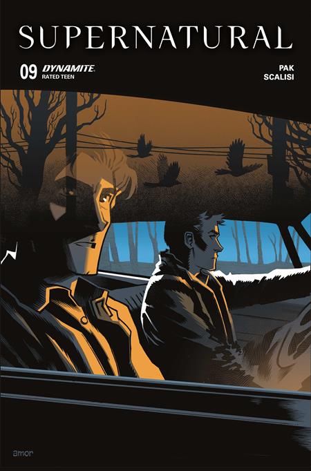 SUPERNATURAL #9 CVR A JOHN AMOR DYNAMITE Entertainment Greg Pak  Eder Messias John Amor PREORDER