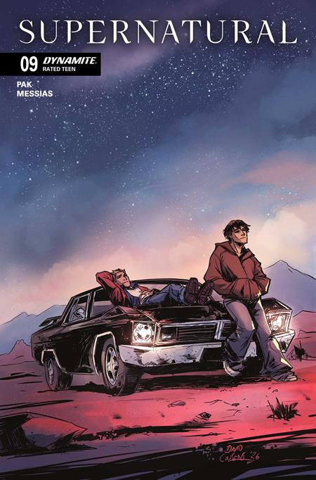 SUPERNATURAL #9 CVR B DAVID COUSENS VAR DYNAMITE Entertainment Greg Pak  Eder Messias David Cousens PREORDER