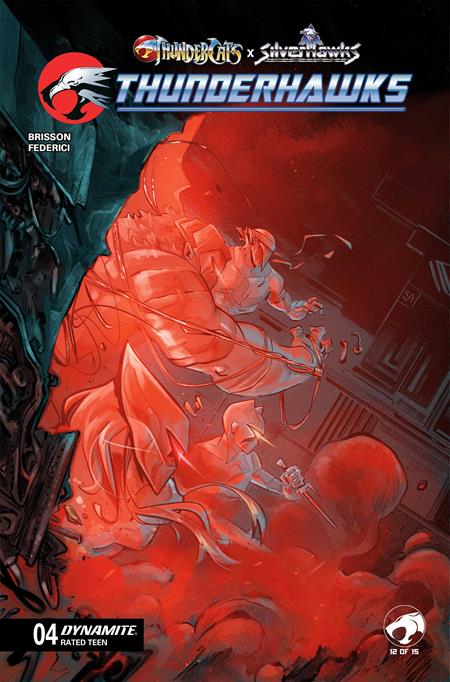 THUNDERCATS X SILVERHAWKS THUNDERHAWKS #4 CVR D ALESSANDRO RANALDI VAR DYNAMITE Entertainment Ed Brisson Vincenzo Federici Alessandro Ranaldi  PREORDER