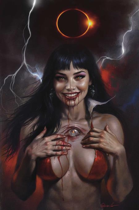 VAMPIRELLA (2026) #4 CVR K INC 1:20 LUCIO PARRILLO VIRGIN VAR DYNAMITE Entertainment Christopher Priest Davis Goetten Lucio Parrillo PREORDER