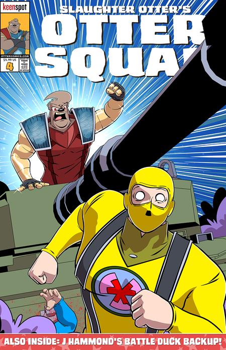 OTTER SQUAD #4 CVR A MATT RODGERS TANKS FOR EVERYTHING VAR Ex Posse Holdings Matt Fife Matt Rodgers Matt Rodgers PREORDER