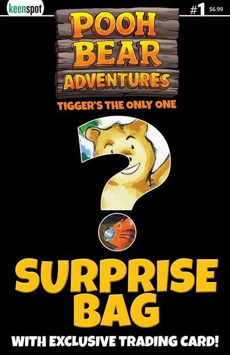 POOH BEAR ADVENTURES TIGGERS THE ONLY ONE #1 (ONE SHOT) CVR D SURPRISE BAG WITH TRADING CARD VAR Ex Posse Holdings Matt Cole Tessa Rose N/A PREORDER