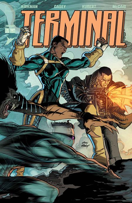 TERMINAL #1 CVR M ANDY KUBERT & DAVE MCCAIG CONNECTING WRAPAROUND CHROMIUM VAR (MR) Image Comics Robert Kirkman, Joe Casey Andy Kubert, Dave McCaig Andy Kubert, Dave McCaig PREORDER