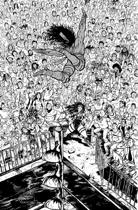 DO A POWERBOMB BLACK AND WHITE #1 (OF 3) CVR D DANIEL WARREN JOHNSON VAR Image Comics Daniel Warren Johnson Daniel Warren Johnson Daniel Warren Johnson PREORDER