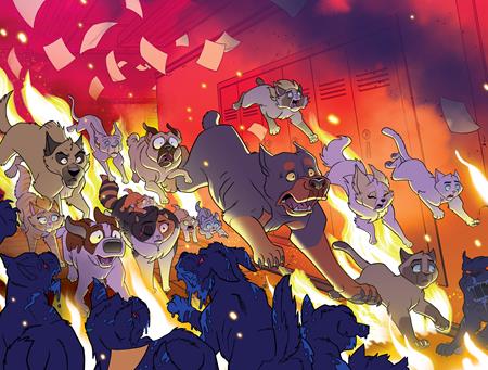 FERAL #25 CVR F TRISH FORSTNER & TONE RODRIGUEZ FOIL WRAPAROUND VAR Image Comics Tony Fleecs Trish Forstner, Tone Rodriguez, Brad Simpson Tony Fleecs, Trish Forstner, Tone Rodriguez PREORDER